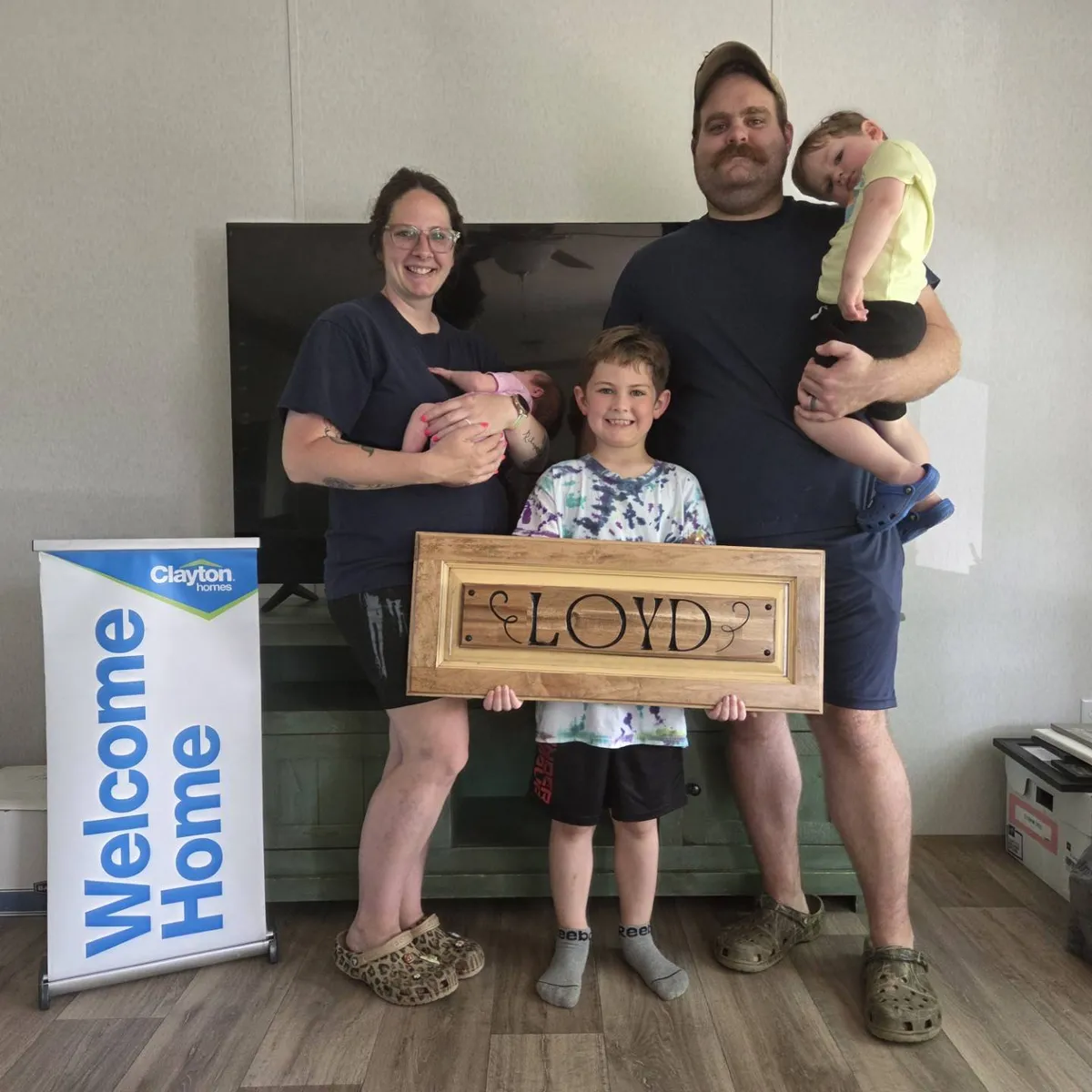 JESSE L. welcome home image