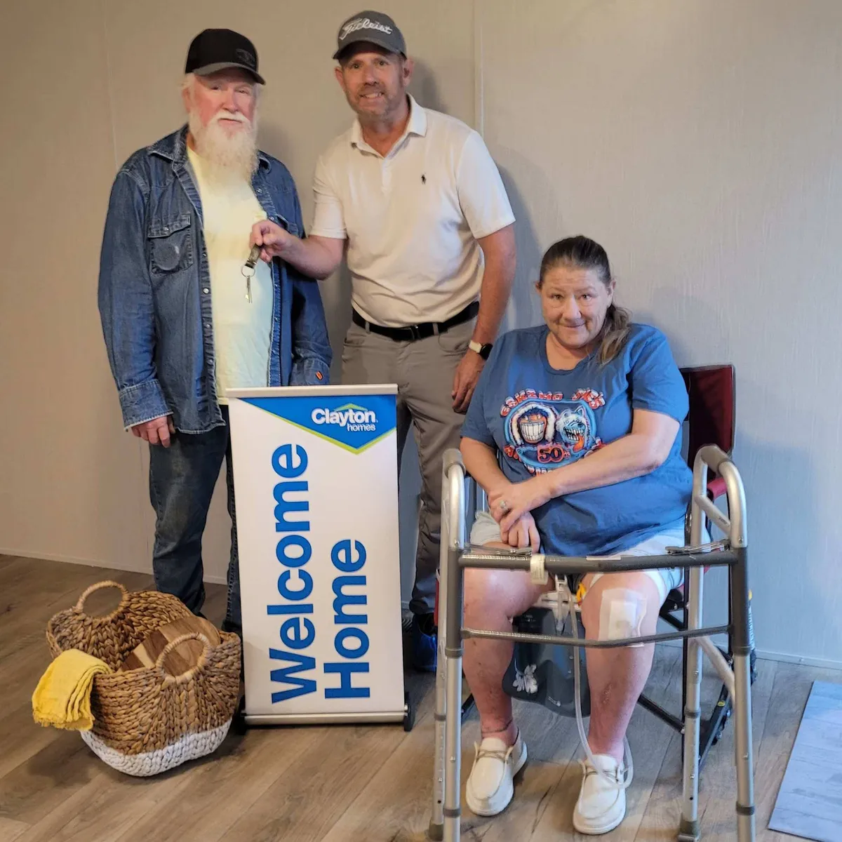 DAVID C. welcome home image