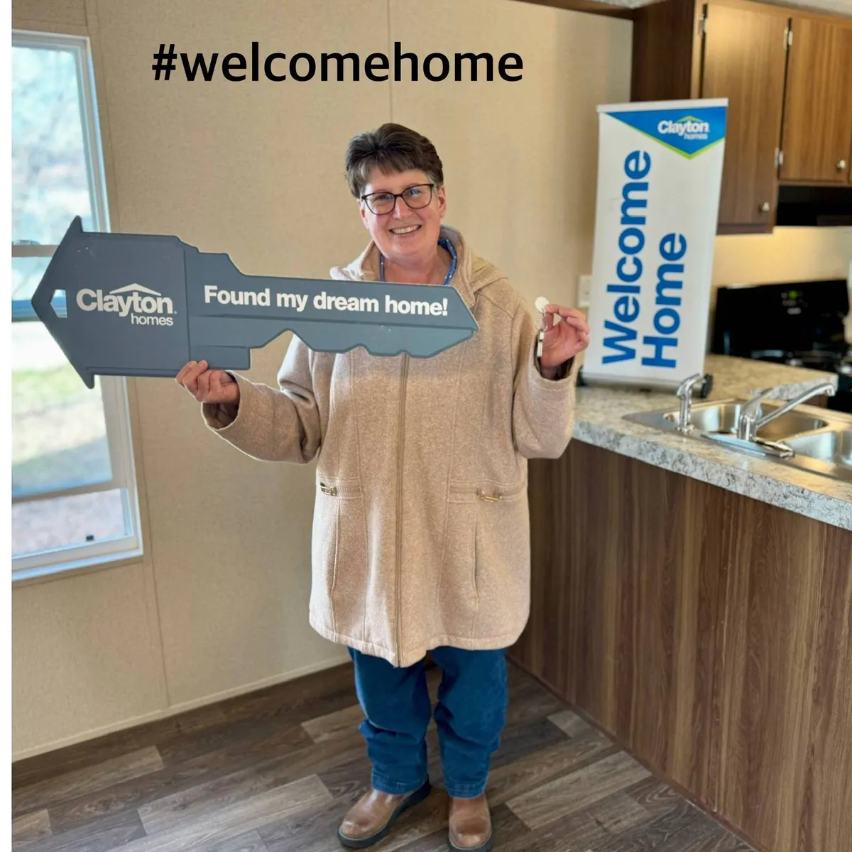 KATHLEEN R. welcome home image
