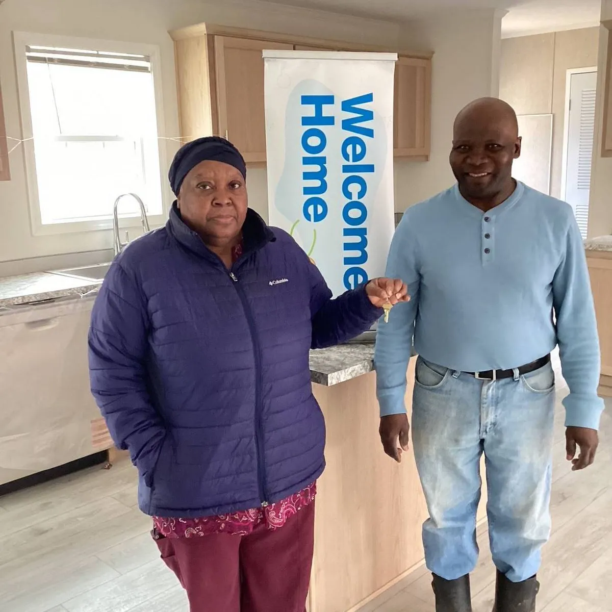 Herve S. welcome home image