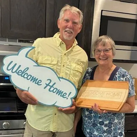 AARON A. welcome home image