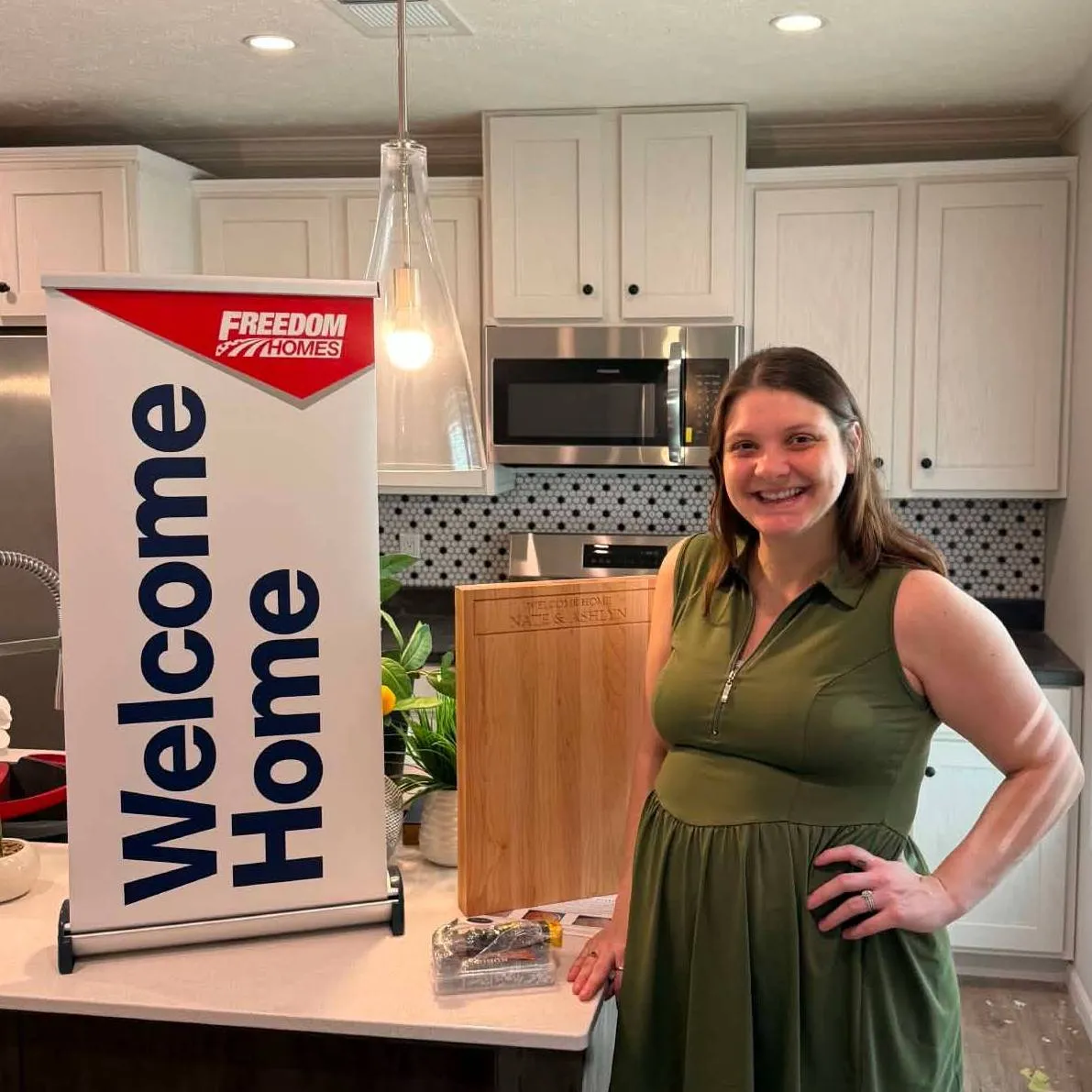 ASHLYN R. welcome home image