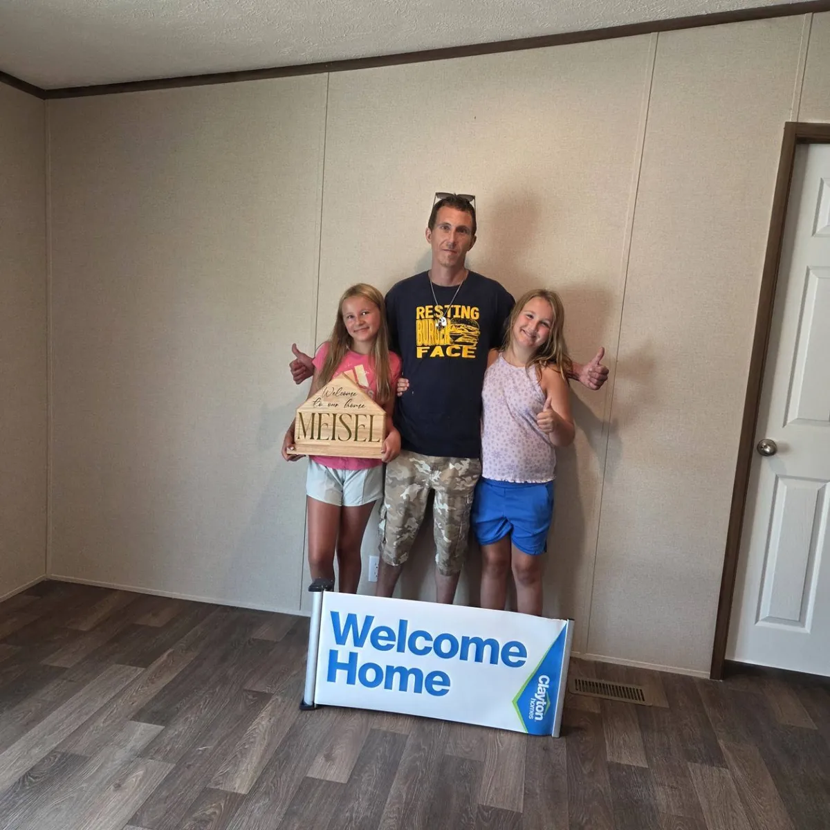 Jesse M. welcome home image