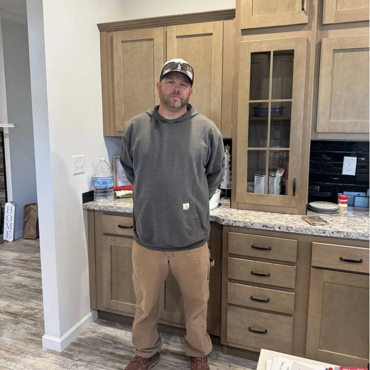 ANDREW P. welcome home image