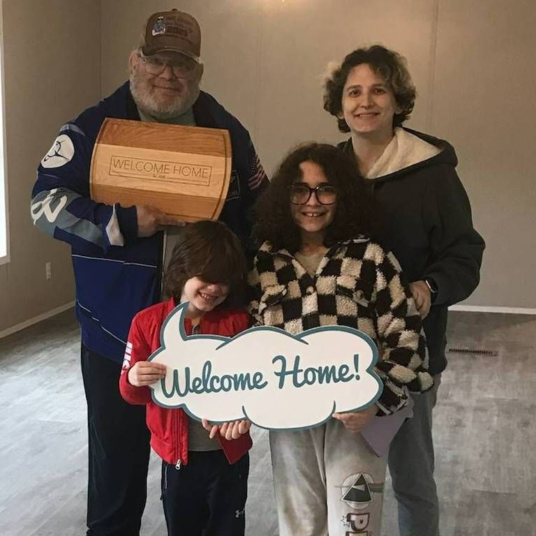 ROBERT M. welcome home image