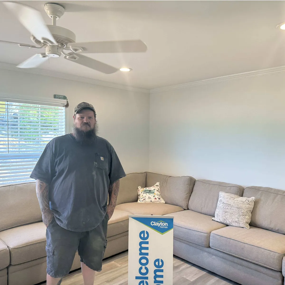 CHRISTOPHER T. welcome home image