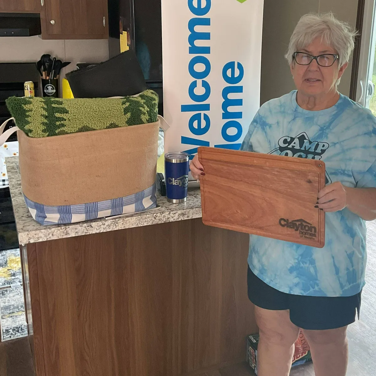 MICHAELA A. welcome home image