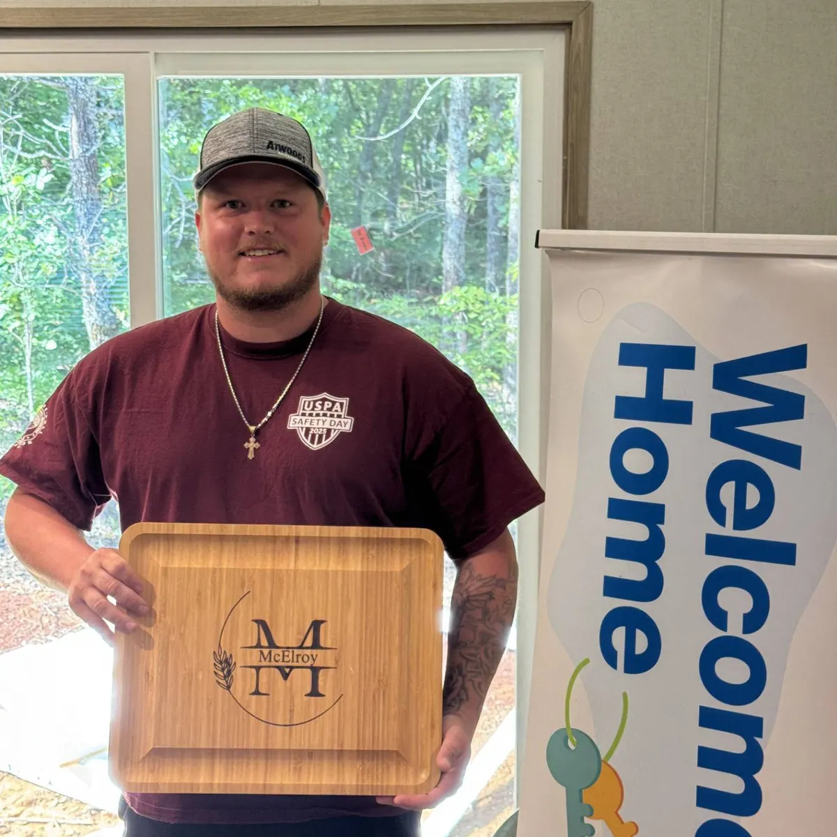 TATE M. welcome home image