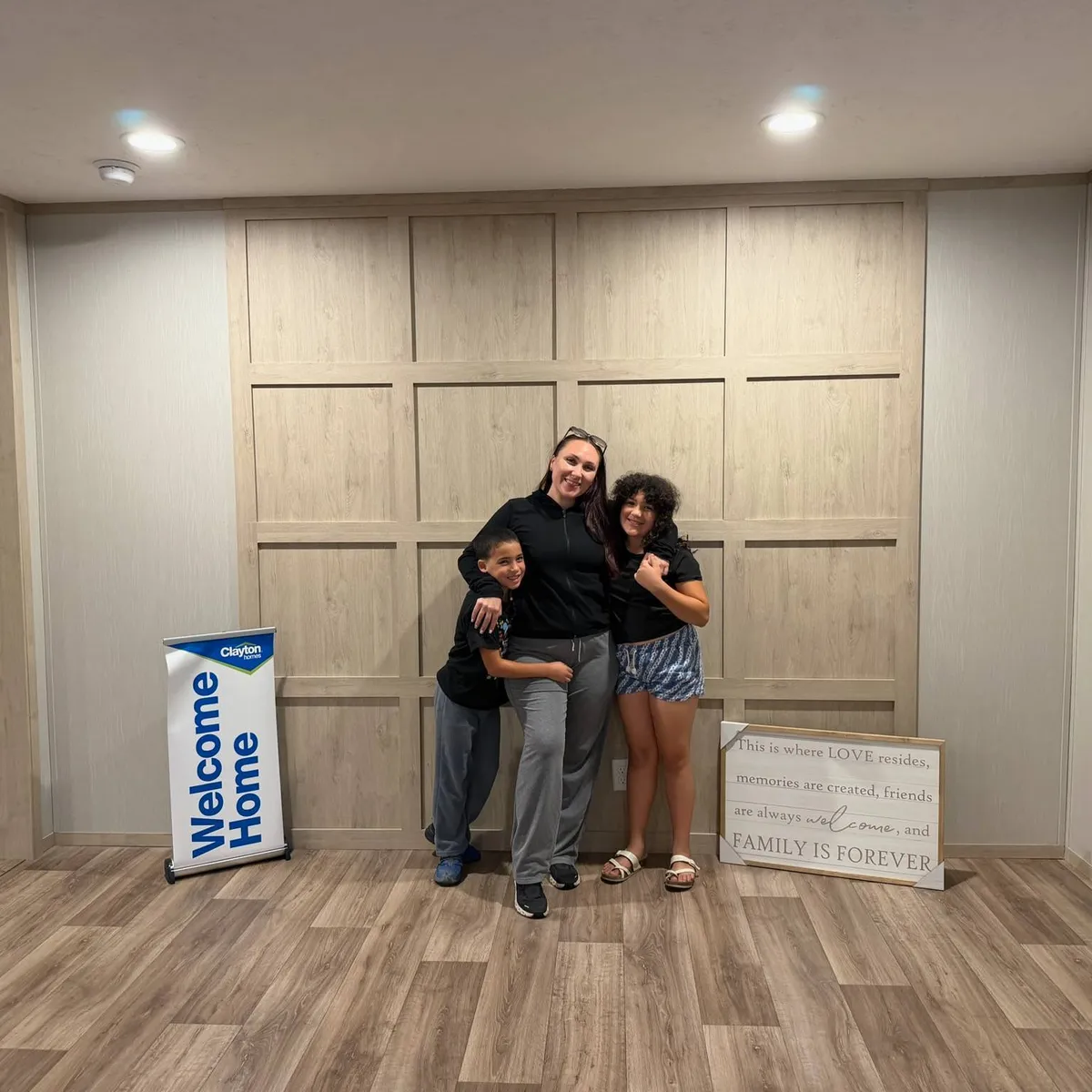 ADELINA M. welcome home image