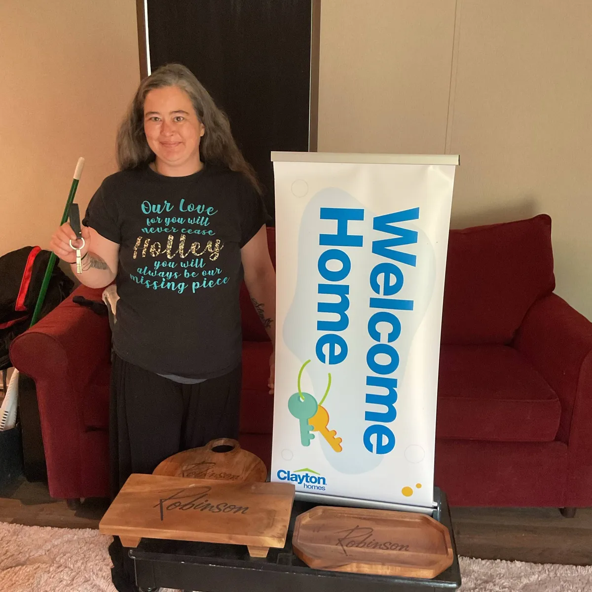 CASEY R. welcome home image
