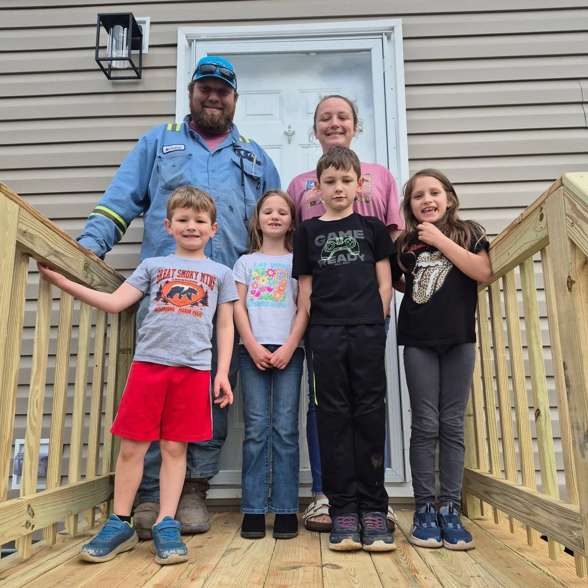 NICHOLAS A. welcome home image