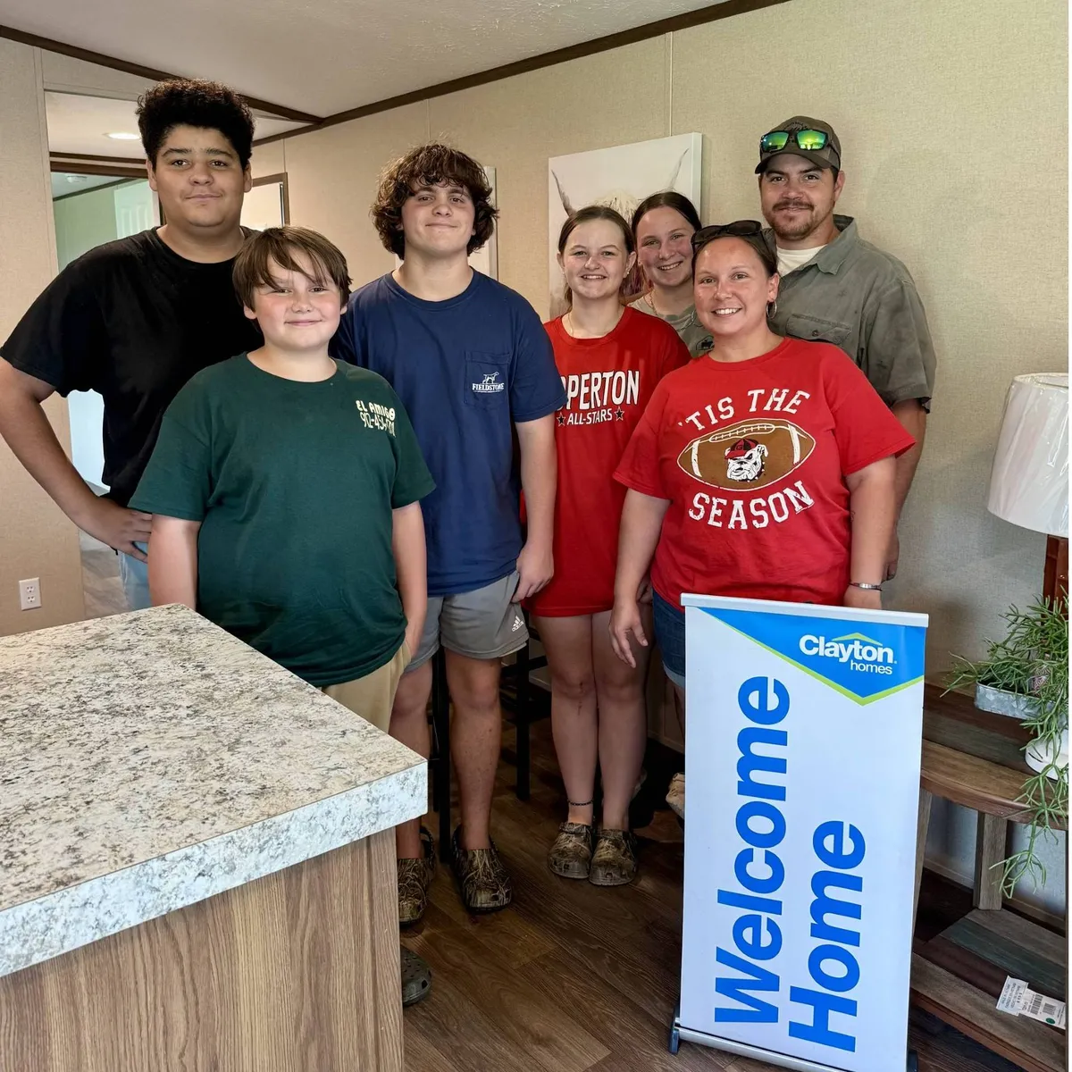 JUSTIN B. welcome home image