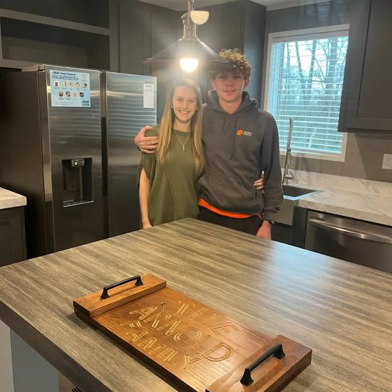 Tyler A. welcome home image