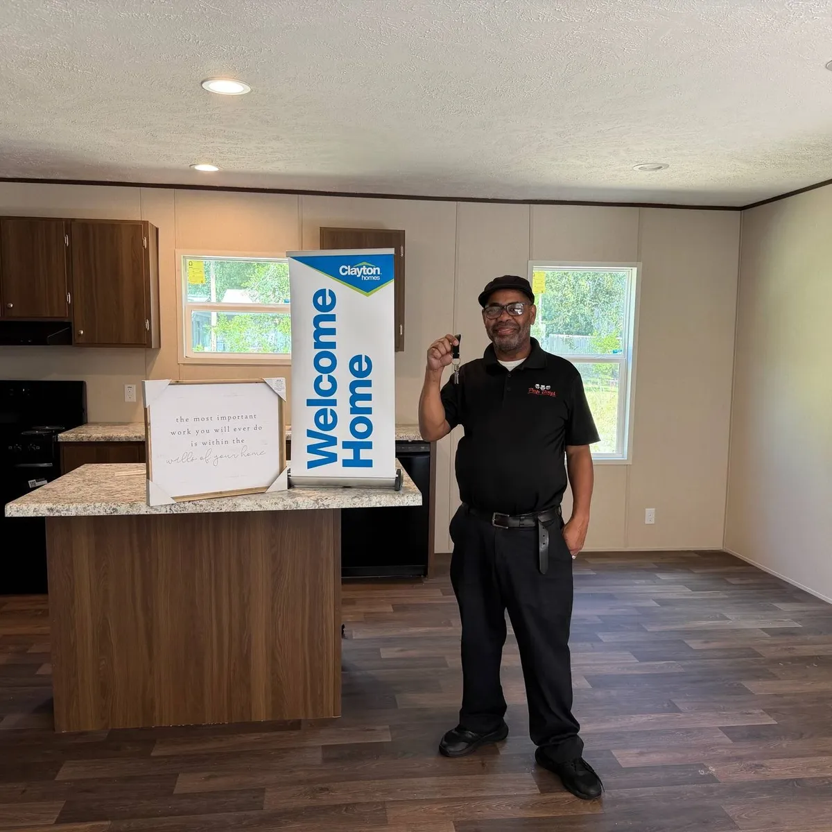 Marcus E. welcome home image