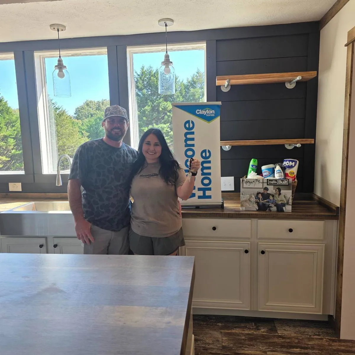 CLIFTON M. welcome home image