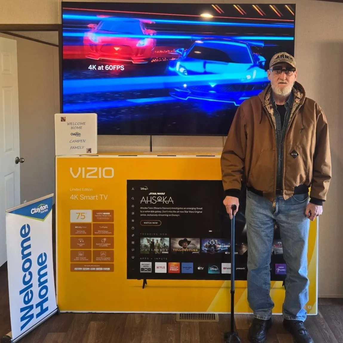 ROBERT C. welcome home image