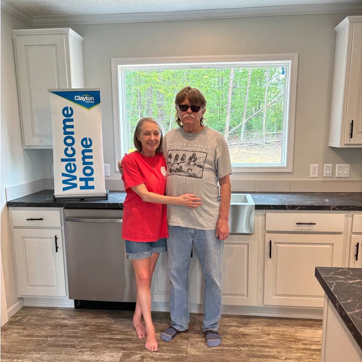 CHARLES C. welcome home image