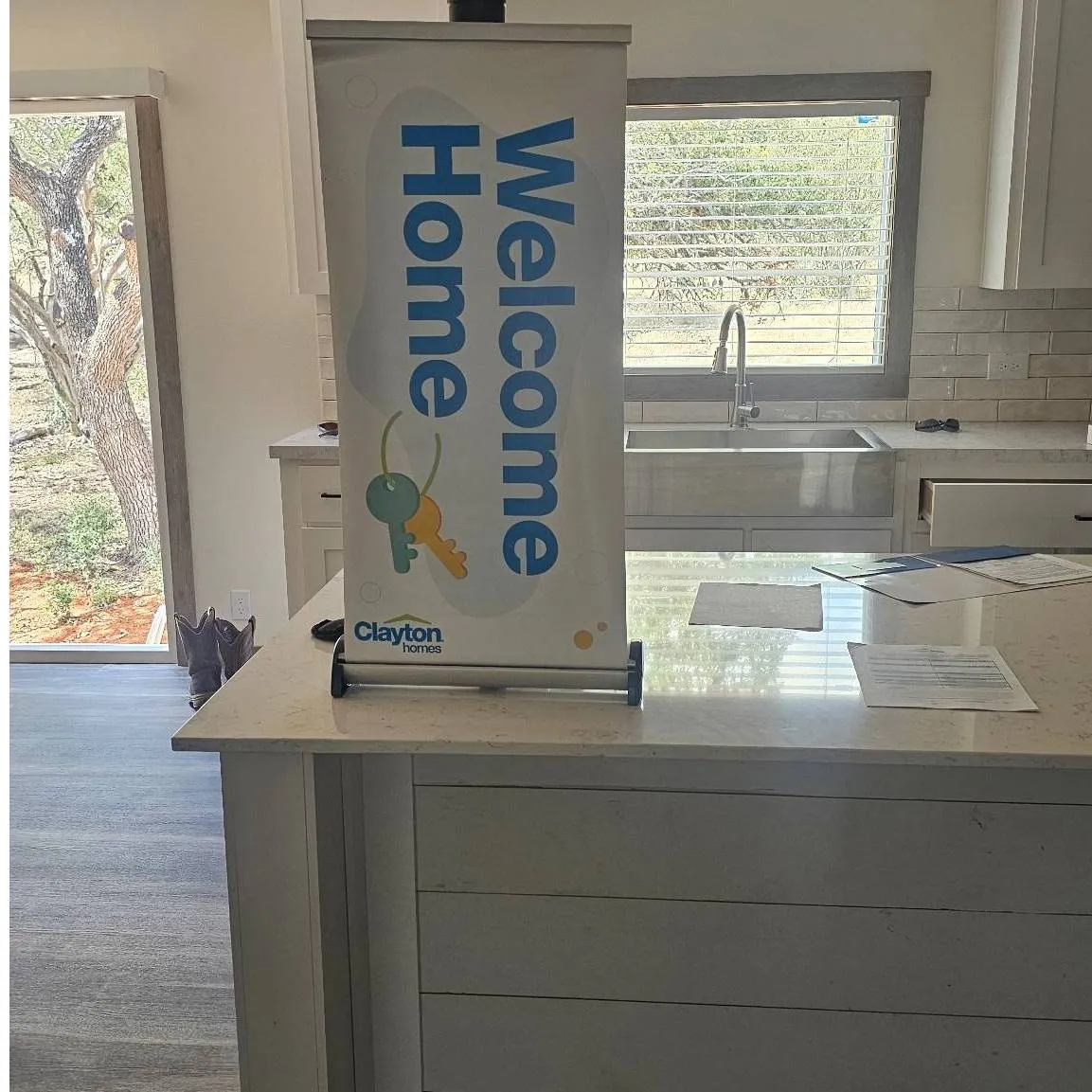 WILLIAM C. welcome home image
