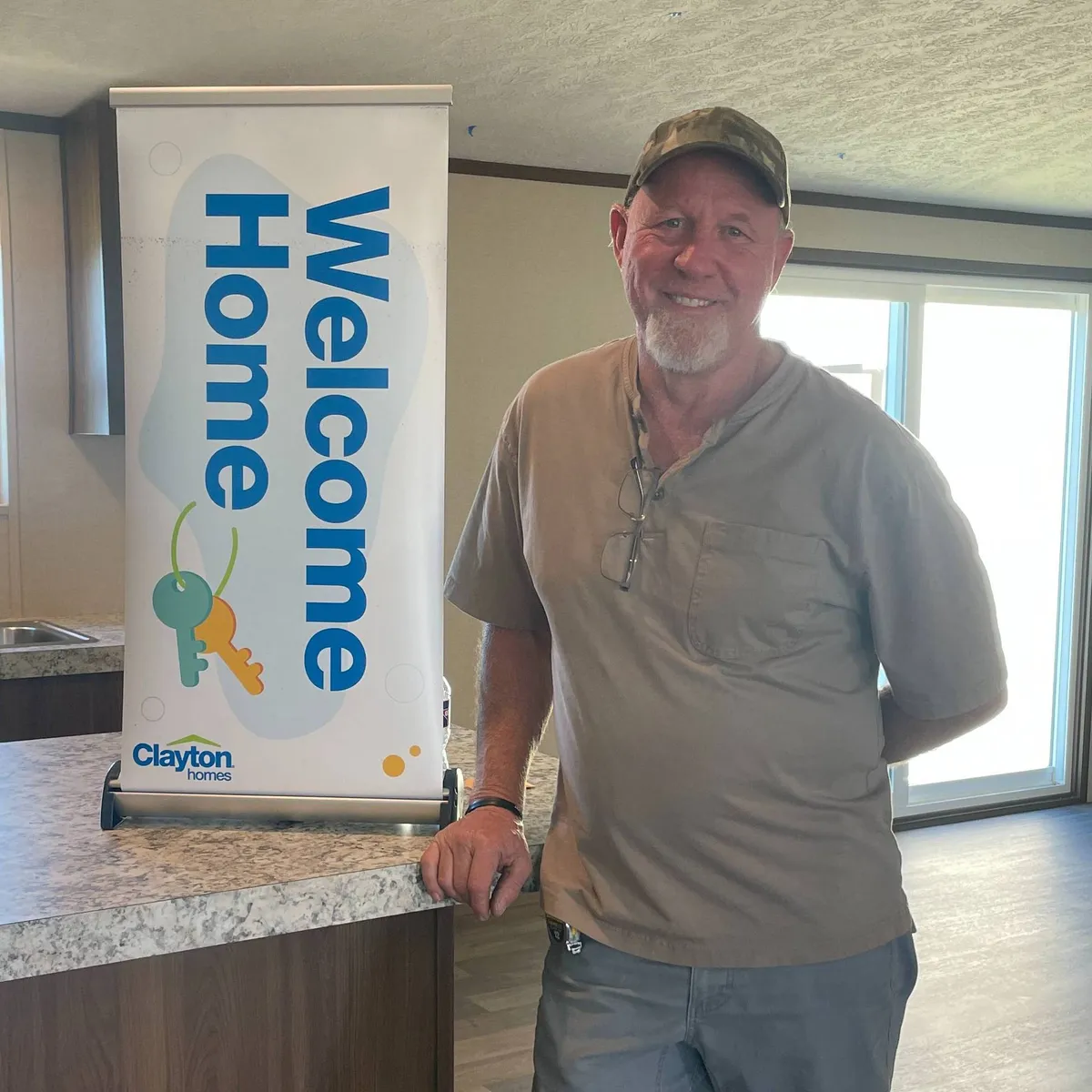 RICHARD R. welcome home image