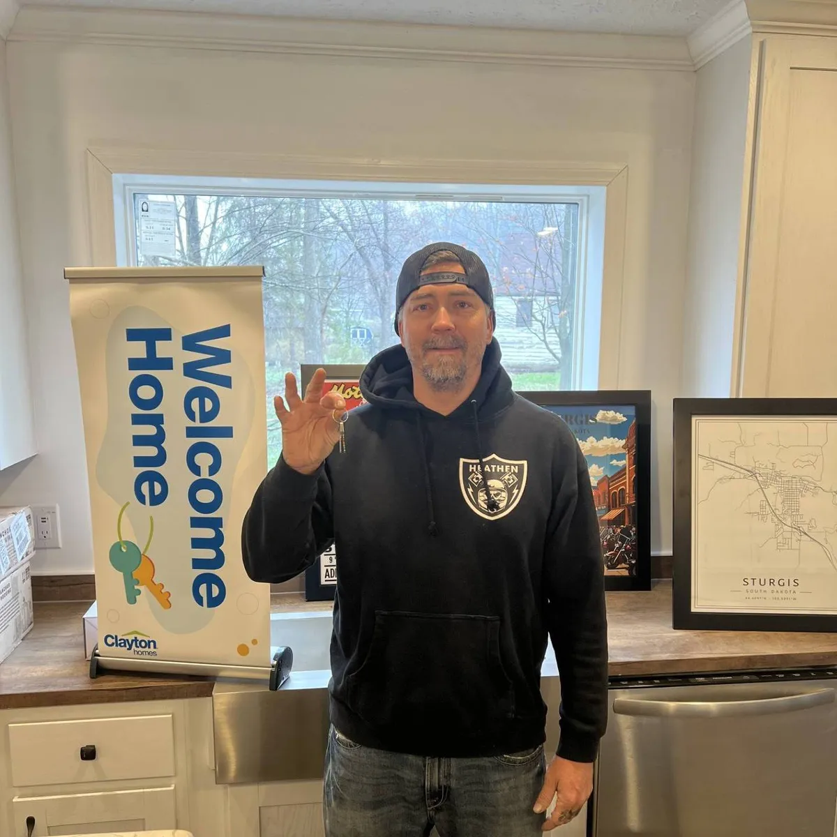 JUSTIN DENE G. welcome home image