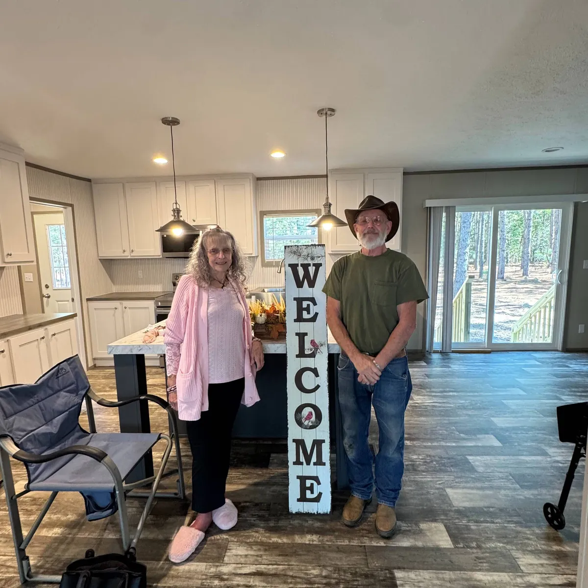 GERALD S. welcome home image