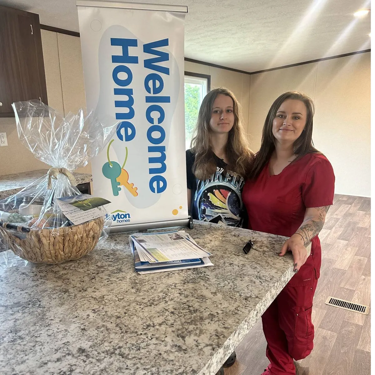 BRITTNEY D. welcome home image