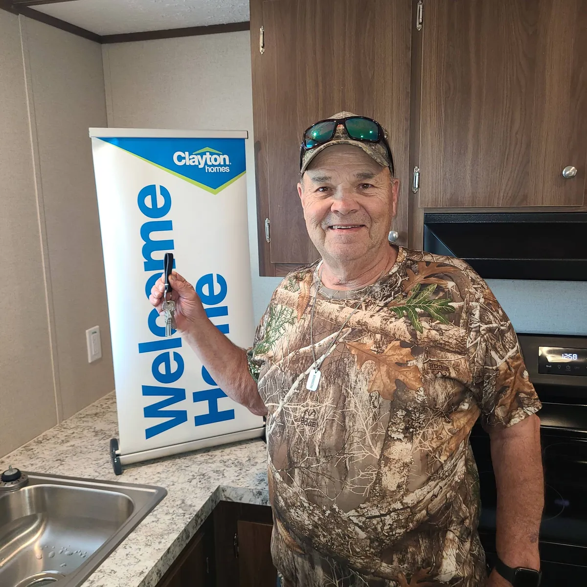 WILLIAM B. welcome home image
