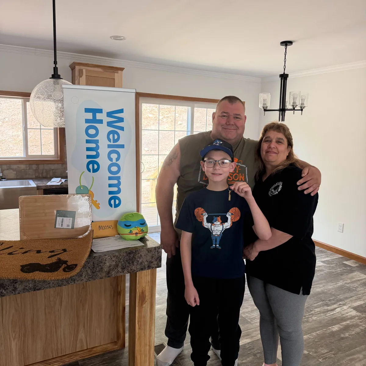 KEVIN B. welcome home image