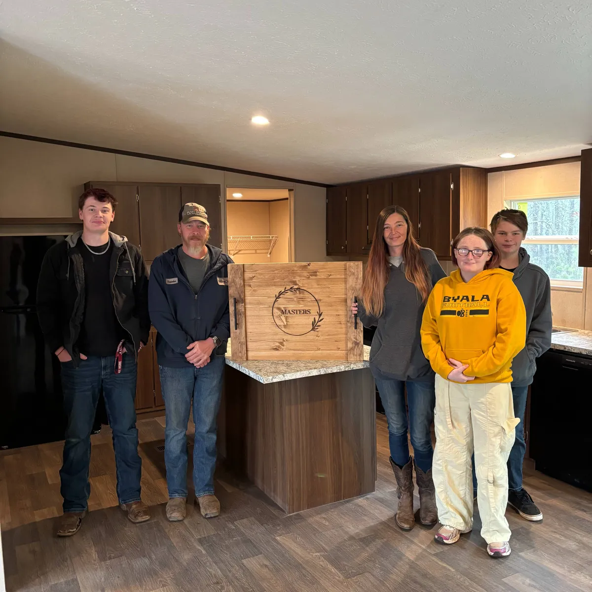 BRANDON M. welcome home image