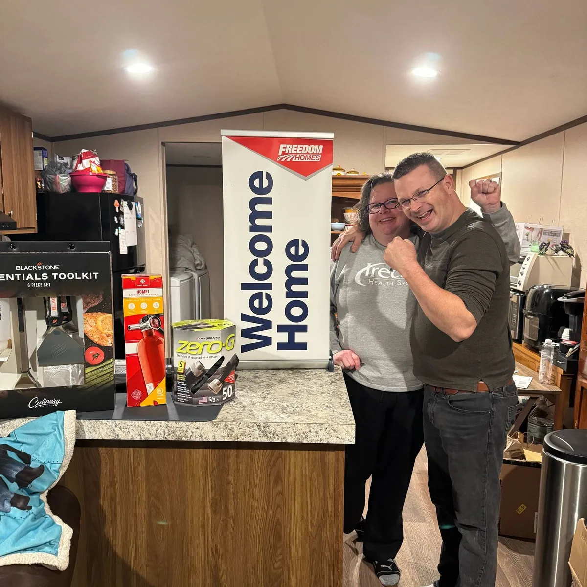 BRIAN P. welcome home image