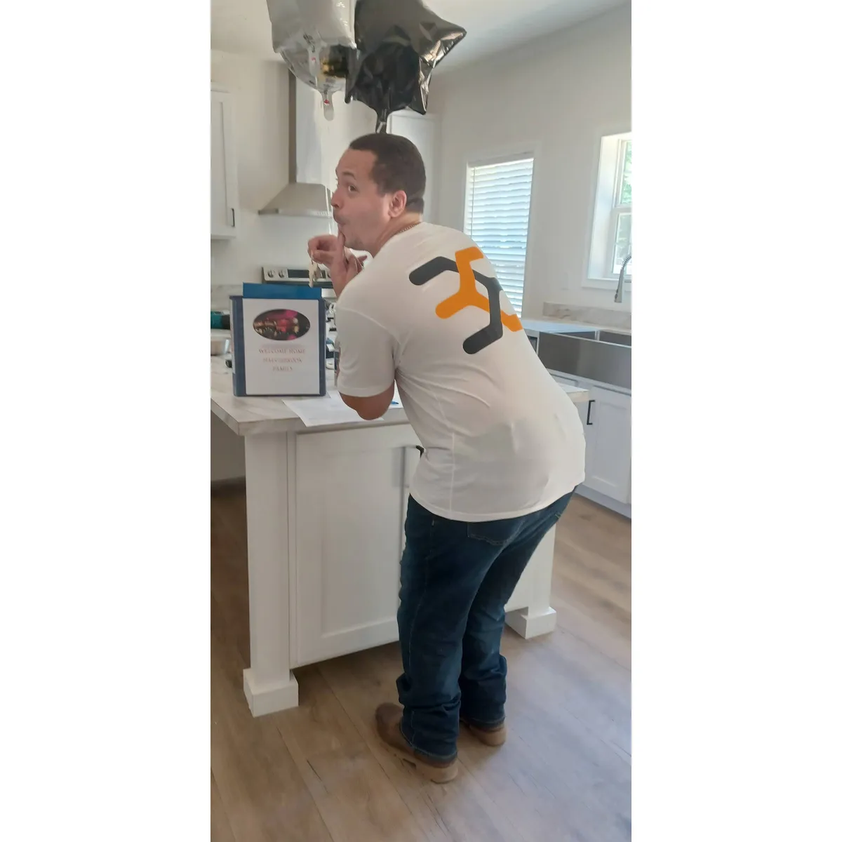 MICHAEL H. welcome home image