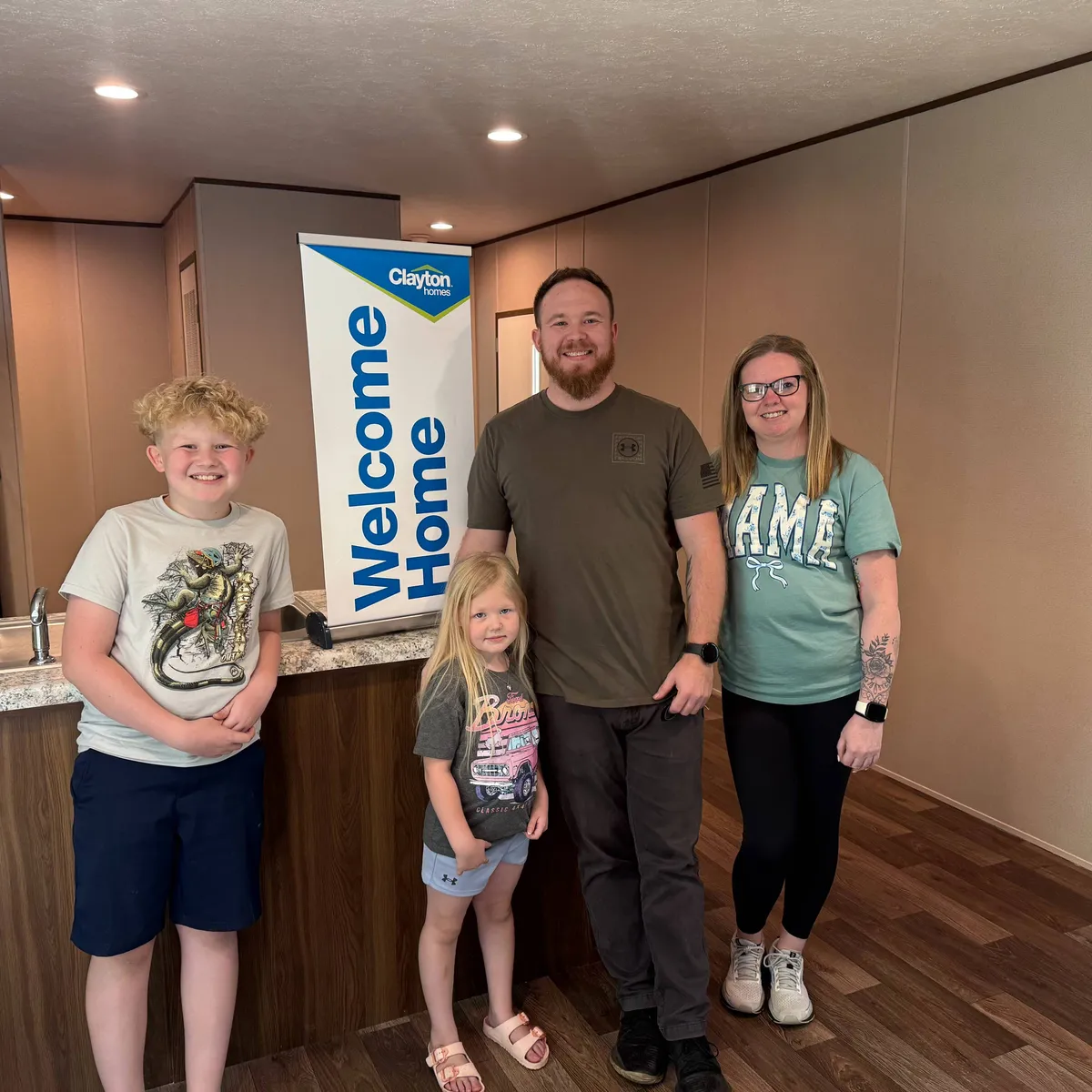 SAMUEL J. welcome home image