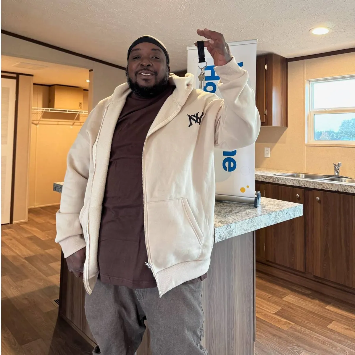 Ervin S. welcome home image