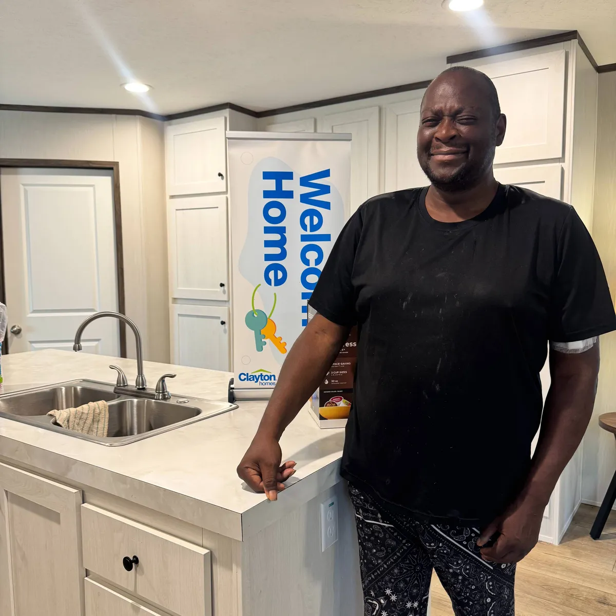 KEVIN R. welcome home image