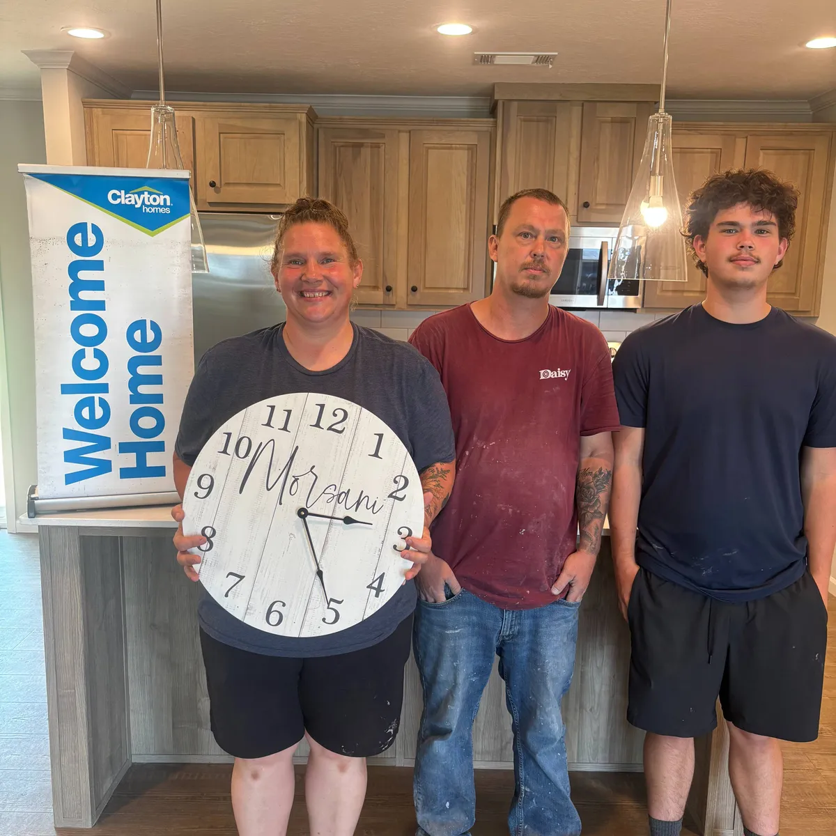 James M. welcome home image