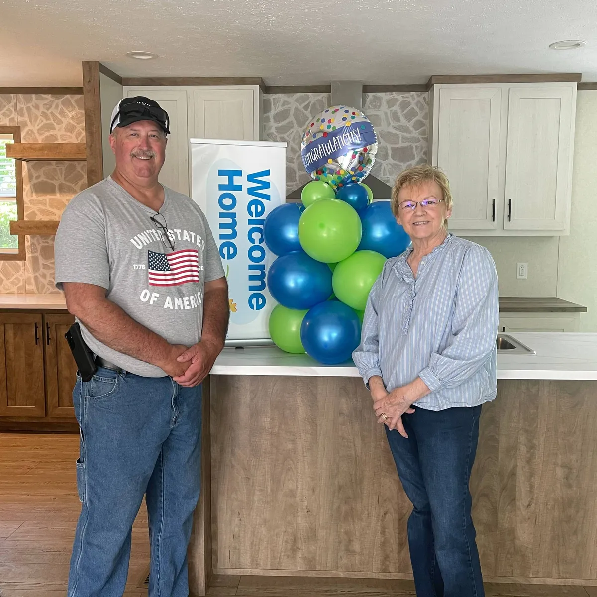 JAMES R. welcome home image