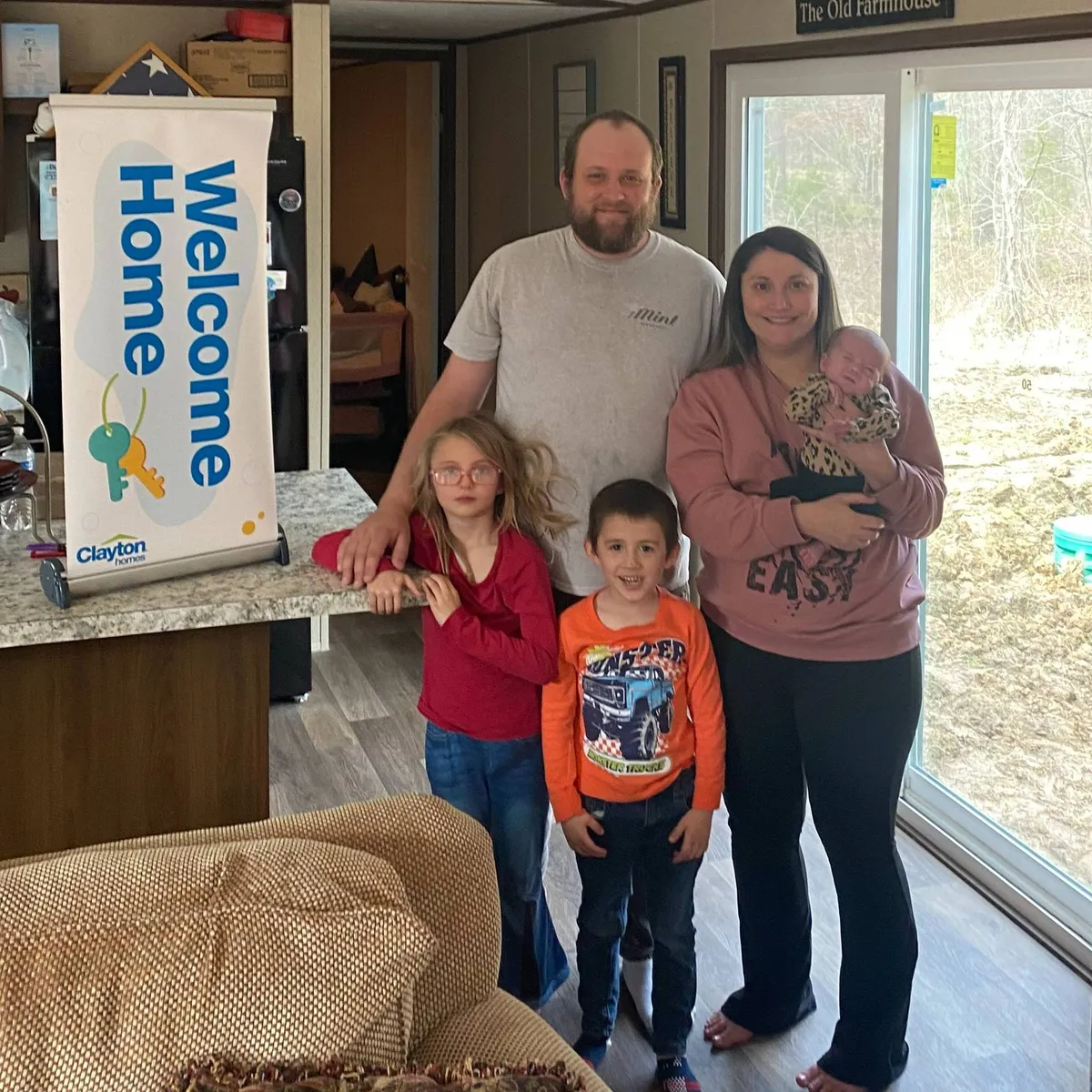 JOSHUA A. welcome home image