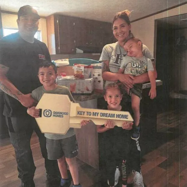 JOSHUA M. welcome home image