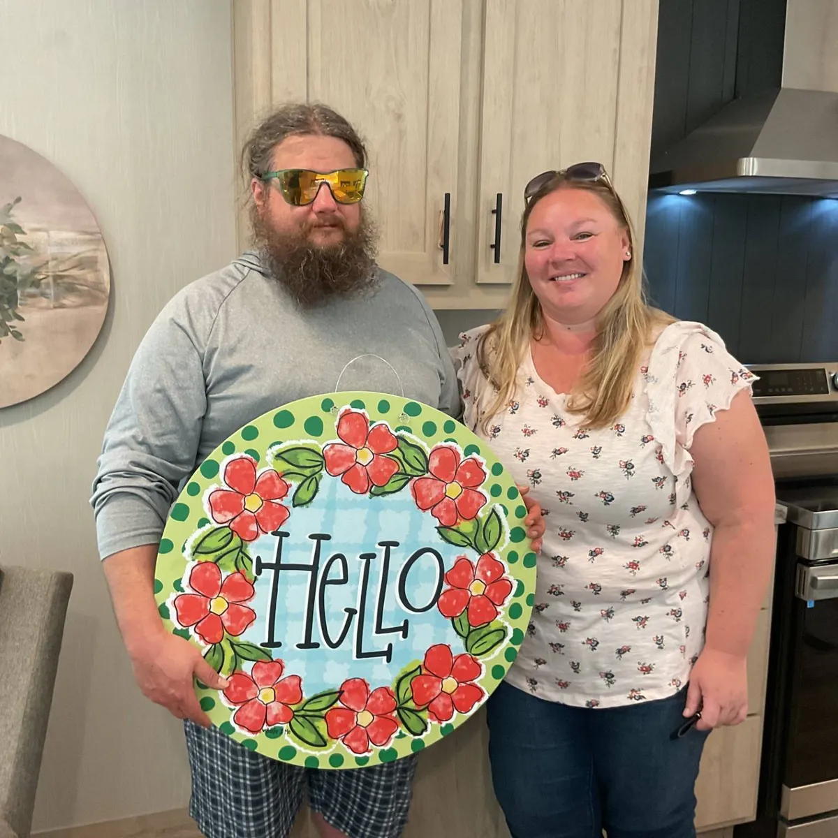 Christina M. welcome home image