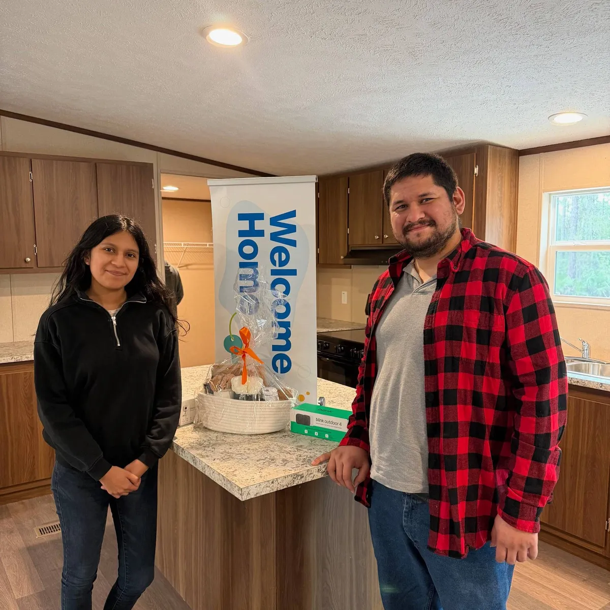 DAVID M. welcome home image