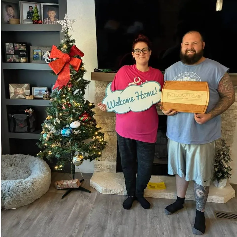 BREEANNA M. welcome home image