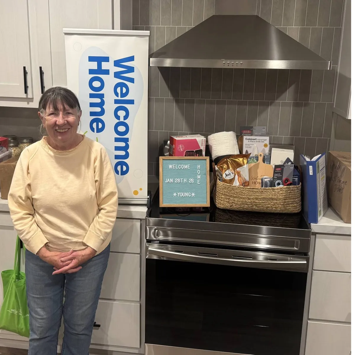 LINDA Y. welcome home image