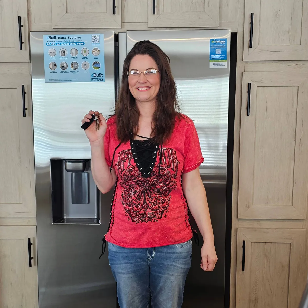 Brittany C. welcome home image