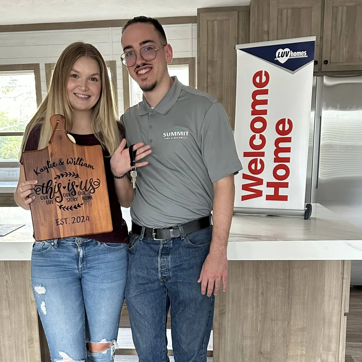 Kaylie Alyse R. welcome home image