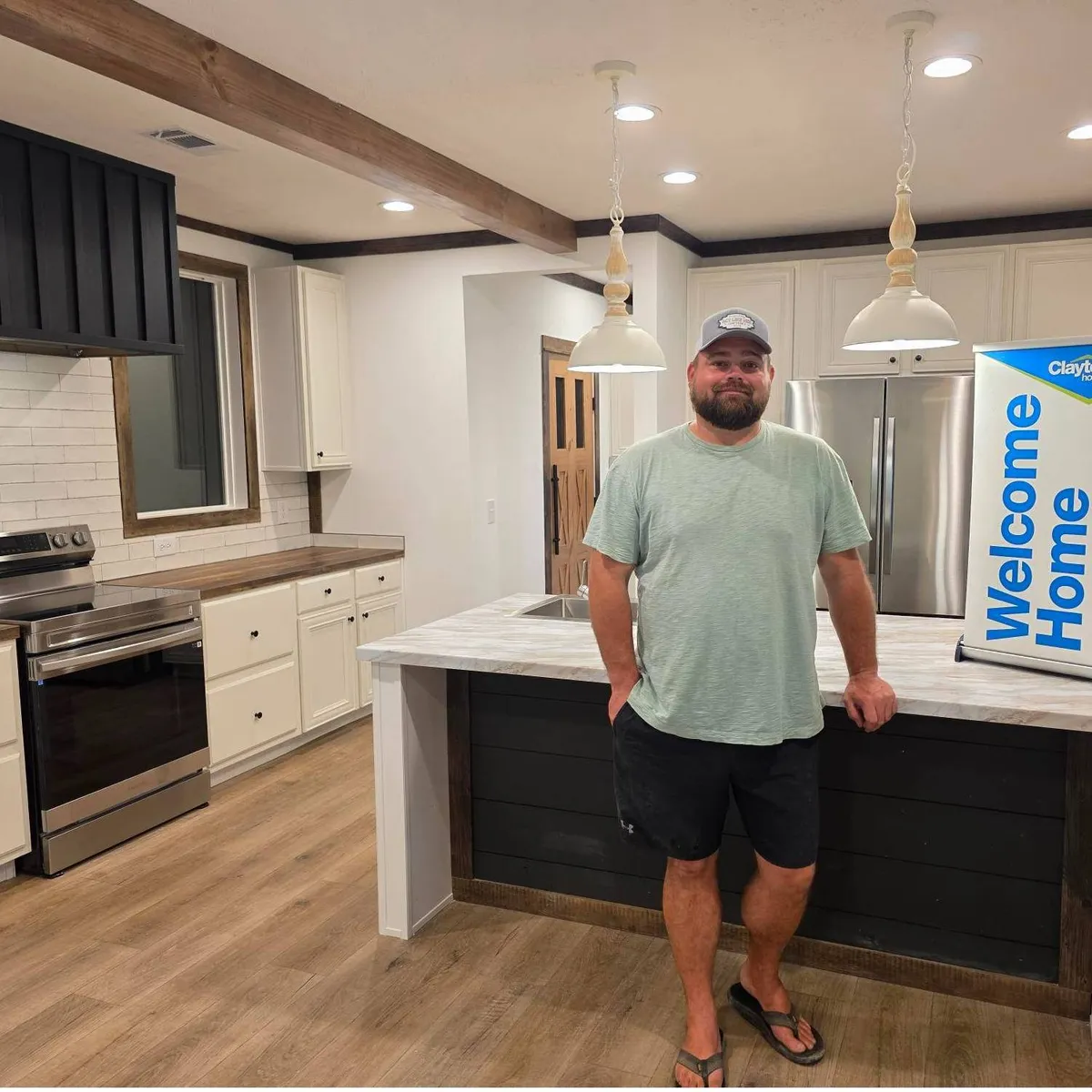 TIMOTHY B. welcome home image