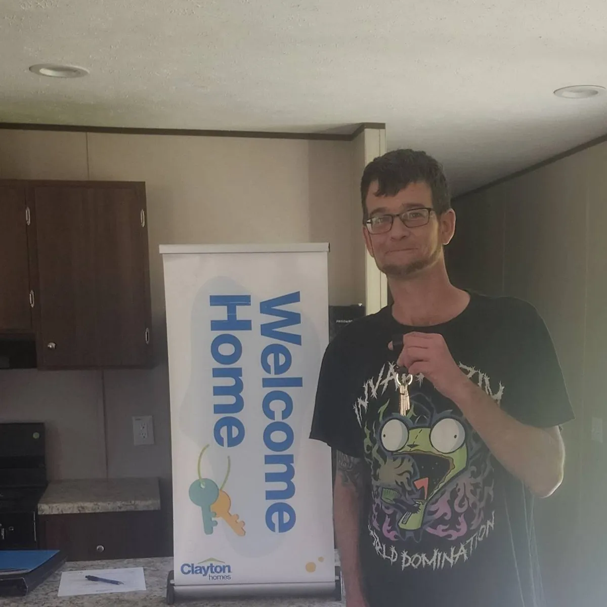 MICHAEL C. welcome home image