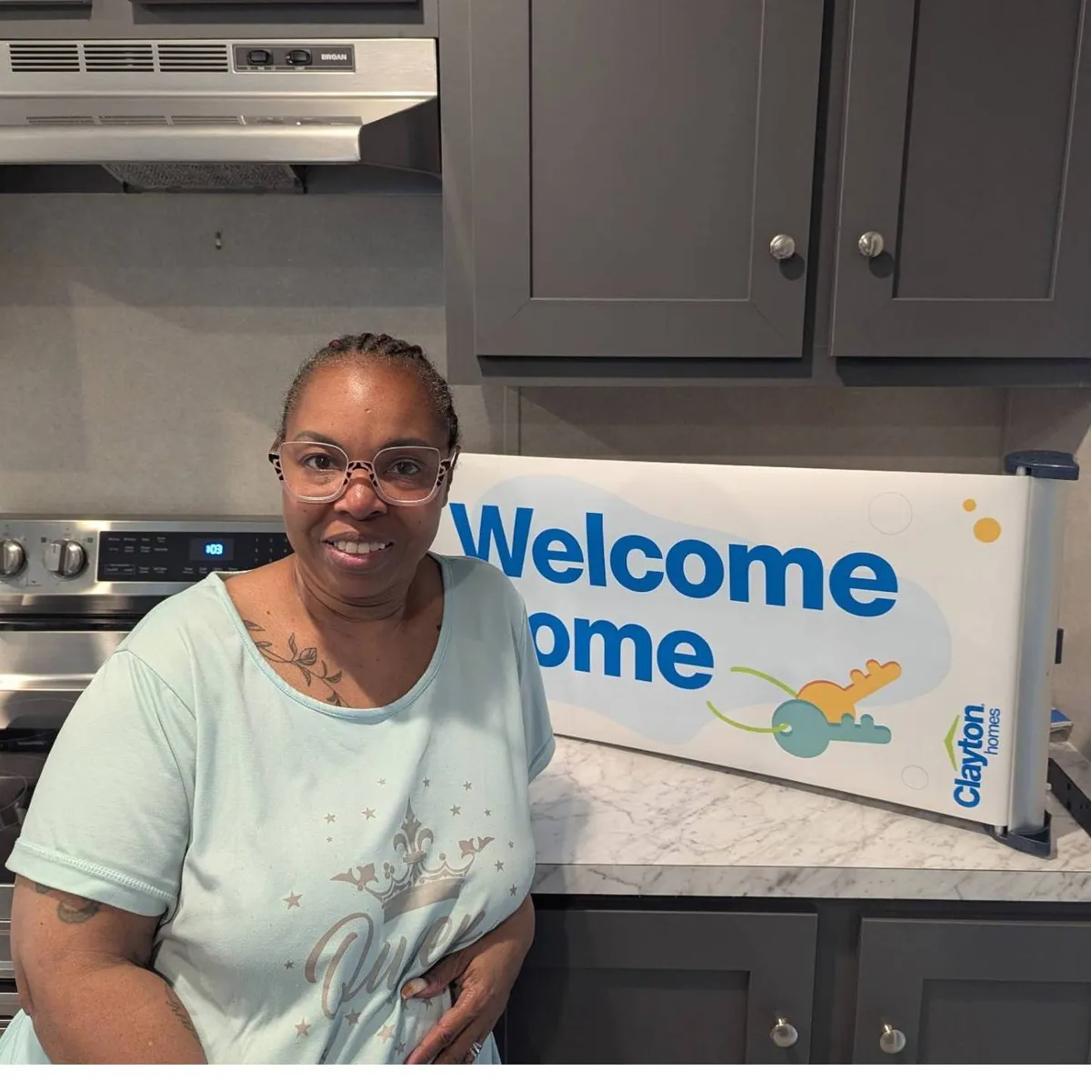 BRENDA H. welcome home image