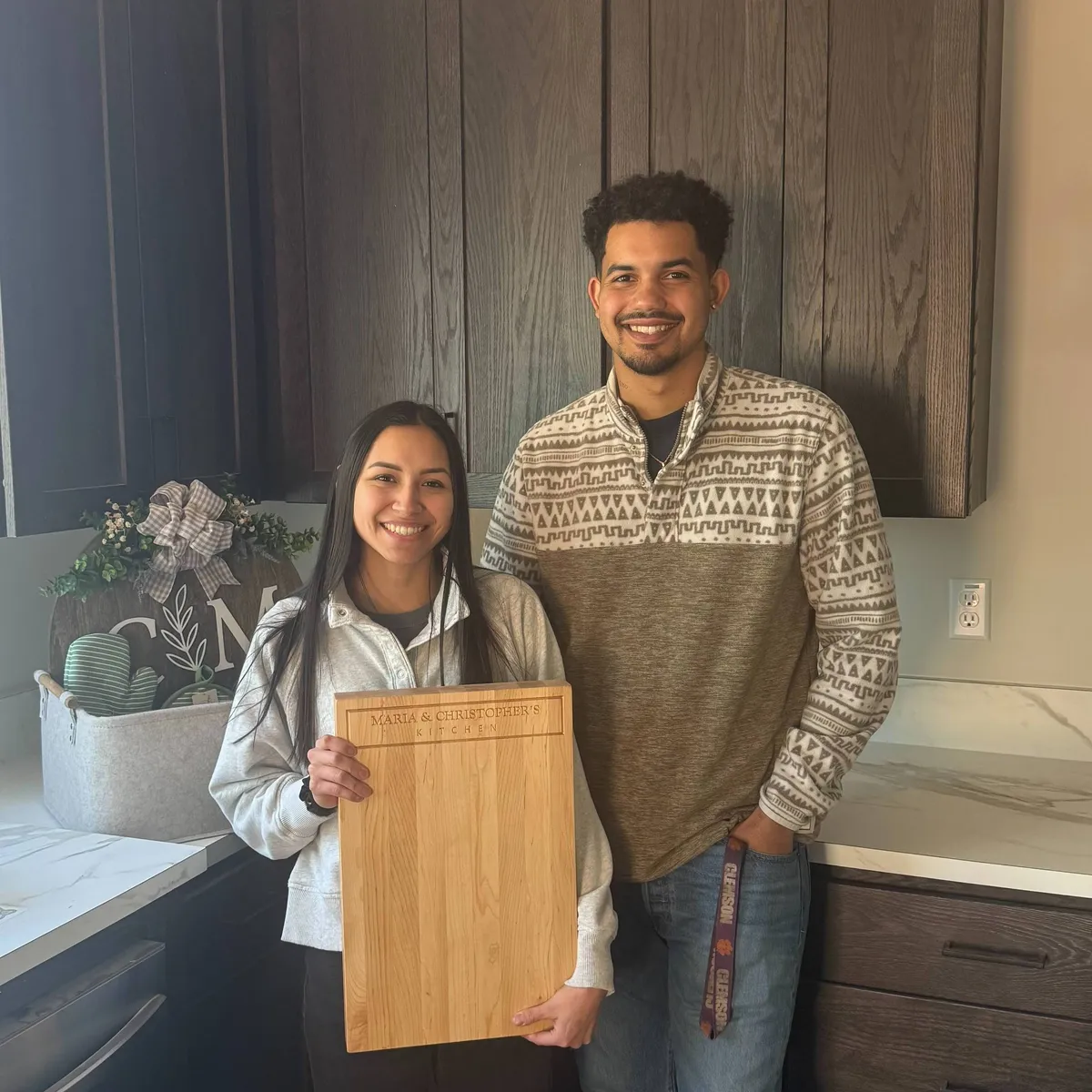 CHRISTOPHER J. welcome home image