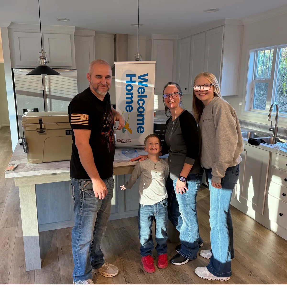 MELISSA R. welcome home image