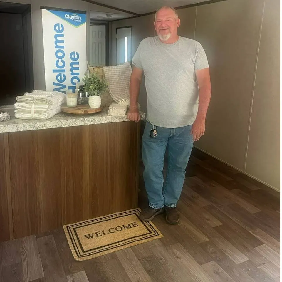 CHARLES R. welcome home image